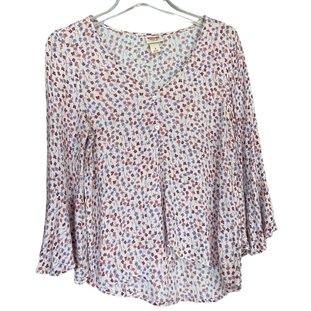 Mossimo Supply Co. Small Floral Print Top